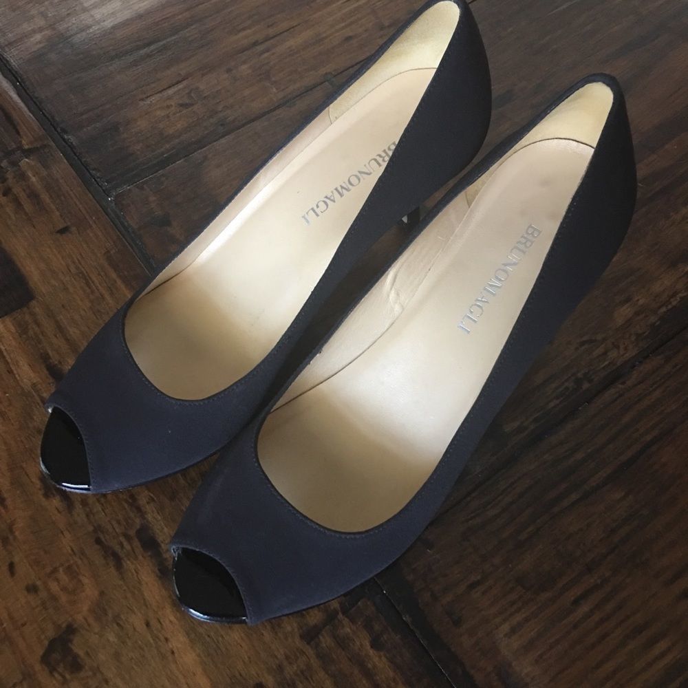 Bruno Magli Peep Toe Heels